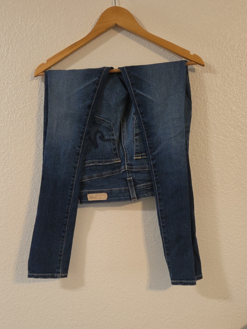 Agolde Deep Blue Skinny Jeans